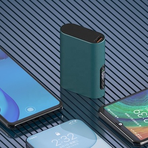 Nouveau produit chaud taille de carte de crédit 20W charge <span class=keywords><strong>rapide</strong></span> Mini Powerbank LED affichage numérique 10000mAh capacité réelle batterie externe - Product Image 2
