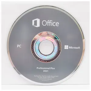 Văn phòng 2021 chuyên nghiệp cộng với/văn phòng 2021 Pro cộng với DVD gói đầy đủ khóa ràng buộc kích hoạt trực tuyến