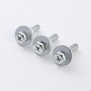Metrische Verzinkte Edelstahl-Sechskantschrauben mit Gummiunterlegscheibe der Marke Zening - Product Image 2
