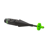 Kit de viseur laser rechargeable professionnel, mini laser avec 64 adaptateurs de 0,17 à 12 pouces, rouge/vert lumineux avec interrupteur à bouton
