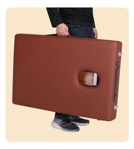 Camilla de Masaje de Acero Inoxidable de Diseño Moderno, Mueble Plegable Resistente y Fácil de Transportar para Salón de Belleza, Tratamientos de Pestañas, <span class=keywords><strong>SPA</strong></span> Facial - Product Image 4