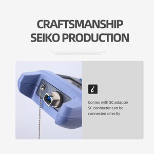Conector de cable de red de fibra óptica de prueba Medidor de potencia óptica-50 ~ + 26dBm y Localizador Visual de fallas 5MW-50MW Combinación de probador - Product Image 6