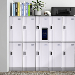 Toppla ABS Plastic Electronic <b>Lock</b> Student Color Bag Storage Locker Swimming Pool Bathroom Fitness Changing Soft Corner Cabinet - Product Image 4