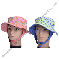 Chapeau seau de surf réglable et imperméable à l'eau à séchage rapide pour unisexe Casquettes de surf à impression personnalisée Chapeaux avec mentonnière