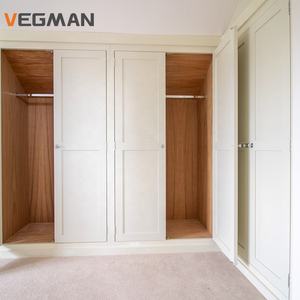 ตู้เสื้อผ้าบ้านแคนาดา รูปตัว L ตู้เสื้อผ้าเชคเกอร์สีขาวสไตล์โมเดิร์น - Product Image 5