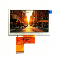 Module d'affichage LCD TFT IPS 4,3 pouces à large plage de température 800*480 pour caméra de recul de voiture