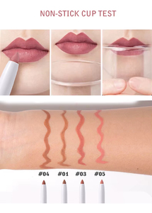 MLM Vegan Cruelty Free Matte <b>Lip</b> Liner Liquid <b>Lip</b> Gloss Waterproof Sweatproof High Pigment Daily Makeup <b>lip</b> defining liner - Product Image 3