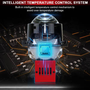 Faro Delantero con Lente Bi-Proyector LED de 3 Pulgadas K109, Súper Brillante, 75W, 12V, Resistente al Agua, 10000 Lúmenes, 6000K - Product Image 5
