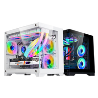 SNOWMAN Newly Designed PC Casing Computer Case ATX HD USB 3.0 Tempered Glass Computer Case & Towers Gaming Chassis