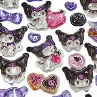 Pegatinas Adhesivas con Personajes de Anime Kawaii, Lindas y Populares, para Niños, Papelería, Cuadernos y Decoración de Artículos Escolares