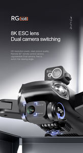 Dron con Cámara Flyxinsim 4K Profesional con GPS 2023, Drones para Exteriores para <span class=keywords><strong>Principiantes</strong></span>, Motor sin Escobillas para Drones <span class=keywords><strong>Principiantes</strong></span> Rg108 - Product Image 3