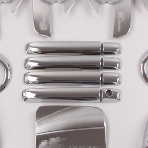 Kit de Decoración Exterior Completo WZXD, Molduras Cromadas para Dmax, para los Modelos 2016 y 2017 - Product Image 3