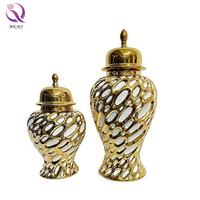 Neue Produktideen Trends Leichte Luxus Keramik General Jar Tisch vase Dekoration für Wohnzimmer