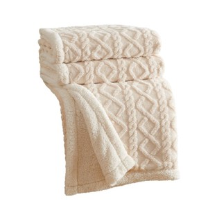 Queen/King Size Winter Comfortable Nap <b>Blanket</b> Warm Taffeta Throw <b>Thick</b> Solid Design Modern Simplicity Customizable Home Use - Product Image 5