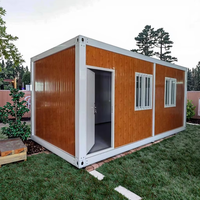 Maison modulaire préfabriquée détachable de luxe moderne en panneau sandwich à structure en acier pour appartement
