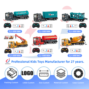 <span class=keywords><strong>Camion</strong></span> Telecomandato Chengji, <span class=keywords><strong>Giocattolo</strong></span> di Simulazione con Luci e Musica, Veicolo da Costruzione e Trasporto Merci RC - Product Image 4
