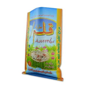 50kg 10kg pp gewebte Säcke Reis verpackungs beutel Lieferanten