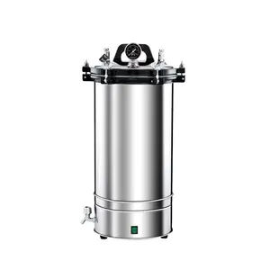 Factory Lab 18L 30L Autoclave sterilizzatore per Autoclave a fungo ad alta pressione in acciaio inossidabile da 24 litri