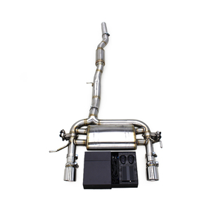 Boska Catback Échappement Pour <span class=keywords><strong>Audi</strong></span> <span class=keywords><strong>TT</strong></span> <span class=keywords><strong>MK1</strong></span> Type 8N 1.8T 1998-2006 Commande De Soupape D'échappement Système D'échappement - Product Image 1