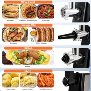 เครื่องบดเนื้ออัตโนมัติ Lovfe รุ่นขายดี ความจุขนาดใหญ่ สำหรับใช้ในครัวเรือน ฟังก์ชั่นหลากหลาย มอเตอร์ไฟฟ้า 220v - Product Image 1