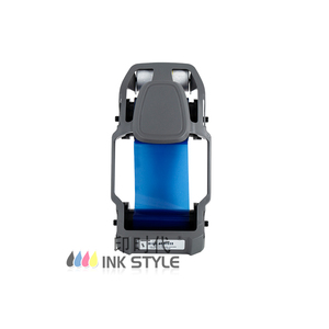Bleu Monochrome 800300-804 <span class=keywords><strong>Ruban</strong></span> 1000images Compatible pour <span class=keywords><strong>Zebra</strong></span> ZC100 ZC150 <span class=keywords><strong>ZC300</strong></span> ZC350 Imprimante de carte d'identité - Product Image 4