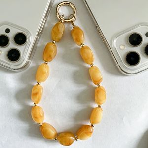 Llavero de pulsera de resina acrílica con cuentas de moda 2026 para mujer, bonito soporte para llaves de coche, llavero, pulsera - Product Image 4
