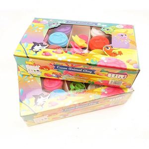TOYSRUNNER Friendly Cooperation Kids Cutter Toys Clay Playdough <b>Slime</b> 12 Colors Non-Toxic Educational DIY Tools <b>Set</b> - Product Image 3
