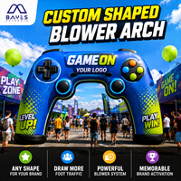 Arche Gonflable en PVC Hermétique Sans Souffleur Sur Mesure Grand Portail d'Événements pour Branding Festivals et Promotions