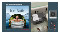 Pompe à chaleur pour bain de glace 10KW R410A