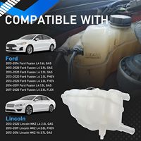 Tanque de Reserva de Refrigerante del Motor con Tapa para Lincoln MKZ 2013-2020 Ford Fusion Reemplaza DG9Z-8A080-A HG9Z-8A080-B