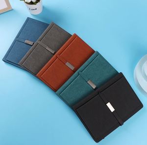 Business Custom Printing Coated Journal A5 PU Leather Notebook With Magnetic Closure - Product Image 6