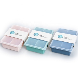 À Libération facile en gros <span class=keywords><strong>cuisine</strong></span> 6 cavité plateaux à glaçons en silicone <span class=keywords><strong>de</strong></span> grande taille pour le whisky - Product Image 5