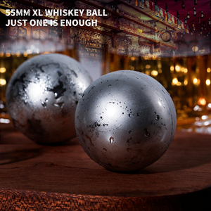 <span class=keywords><strong>Coffret</strong></span> en bois fait main pour whisky, verres à vin, grandes boules de refroidissement en acier inoxydable pour la fête <span class=keywords><strong>des</strong></span> pères, cadeaux d'anniversaire - Product Image 4