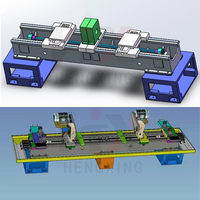 Venta Directa de Fábrica: Torno CNC Horizontal de 4 Ejes HX-80300-120 con Control GSK para Procesamiento de Ejes de Rodillos