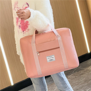 Sac de voyage grande capacité léger et portable pour les voyages rose noir bleu violet bordeaux gris unisexe - Product Image 2