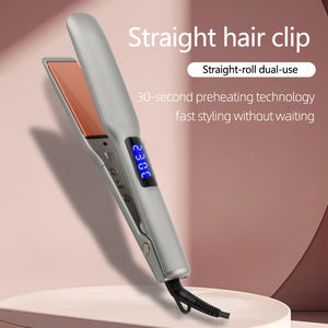 Lisseur de cheveux portable à revêtement céramique électrique, version large, chauffage rapide, <span class=keywords><strong>produit</strong></span> pour lisser les cheveux - Product Image 4