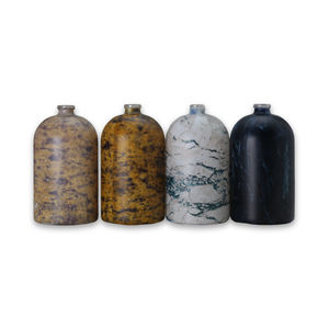 High Quality Custom 50ml 100ml Shows Various Stone Patterns Empty Black Perfume <b>Bottle</b> with Large Volume - Product Image 5