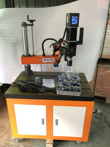 High Speed Small CNC Rotary Vertical Arms Automatic Nut Magnetic Tapping Machine Servo Motor Electric Metal Drilling Machines - Product Image 4