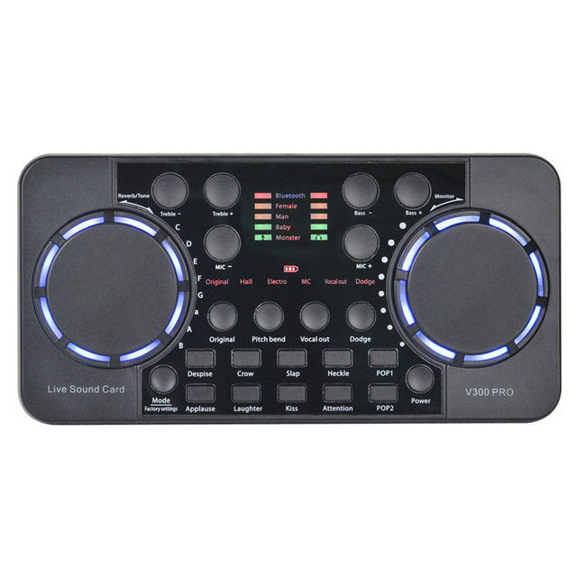 Standard Live Streaming Sound Card Set for Mobile Phones and Computers