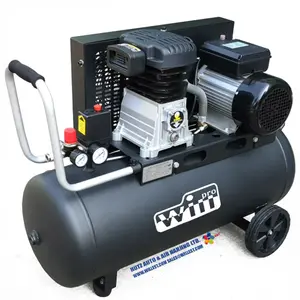 Italy style aluminium pump compressor Willest portable 8 bar piston air compressor BHI25E25H50 belt driven electric compressor