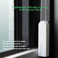 Stores motorisés intelligents DIY Tuya WIFI Alexa Google Bluetooth avec télécommande pour bureau, cuisine, chambre et salon