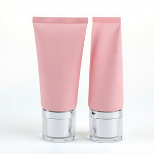 Tubes cosmétiques vides en plastique rose de 50 ml pour la protection solaire, crème pour les mains, lotion solaire, écran solaire - Vente en gros - Product Image 1