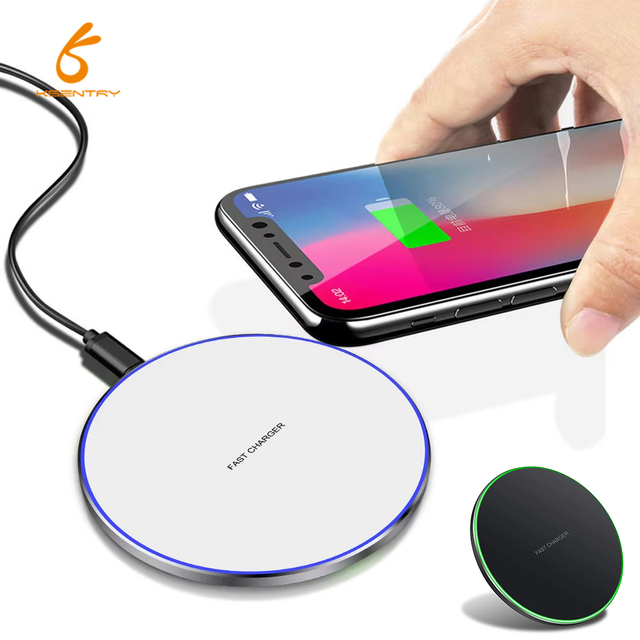 Custom Logo 15W Portable Wireless Charging Pad for Smart Mobile Phones Universal Desktop Electric Phone Charger
