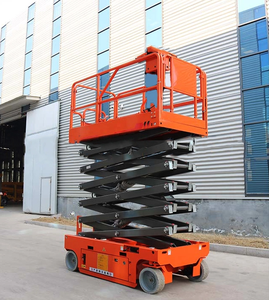 Plataforma Elevadora de Tijera Eléctrica KCCL, Altura Máxima de 13.8 m, Capacidad de 227 kg, Autopropulsada, Hidráulica, de Acero Aleado, 2500 mm - Product Image 2