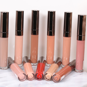 Oem tùy chỉnh không có logo Son môi lỏng nhà cung cấp Son bóng nhãn hiệu riêng Vegan Nude Lip Gloss - Product Image 3