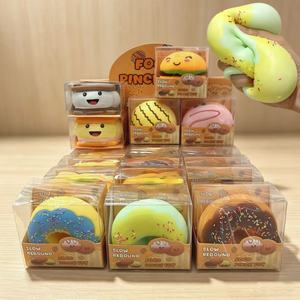 ของเล่นบีบคลายเครียดรูปโดนัทนุ่มนิ่มแบบจำลองสร้างสรรค์ - Product Image 1