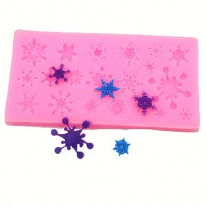 Moule en silicone pour décoration de gâteau de Noël, chocolat, fondant, plastique, OEM/ODM - Product Image 1