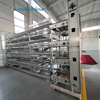 Bon prix équipement de ferme avicole automatique cage pour poules pondeuses 10000 poulets ferme avicole
