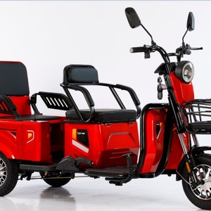 สกู๊ตเตอร์สามล้อไฟฟ้าสำหรับผู้ใหญ่ ราคาประหยัด มอเตอร์ 500W 800W - Product Image 5