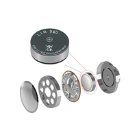 Lir940 Batería de botón de iones de litio 3,6 V 25mAh Célula de moneda de litio recargable LIR940